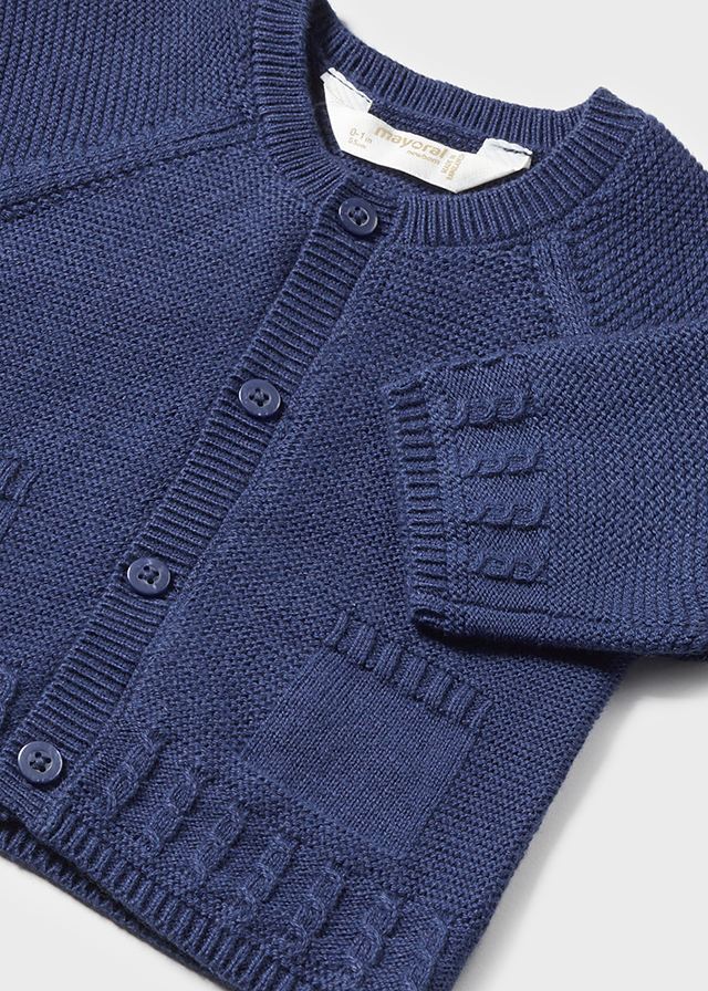 Cardigan tricot neonato