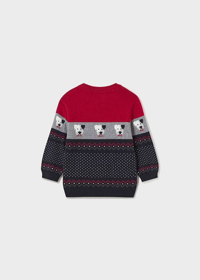 Maglione jacquard baby maschio lo