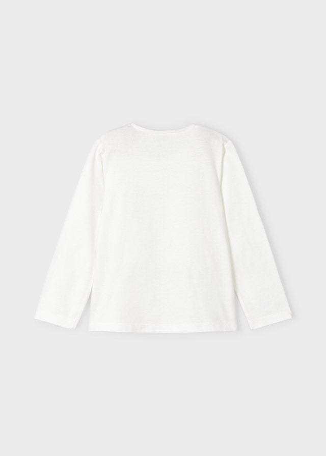 Maglietta stampata cotone ecologico bambina