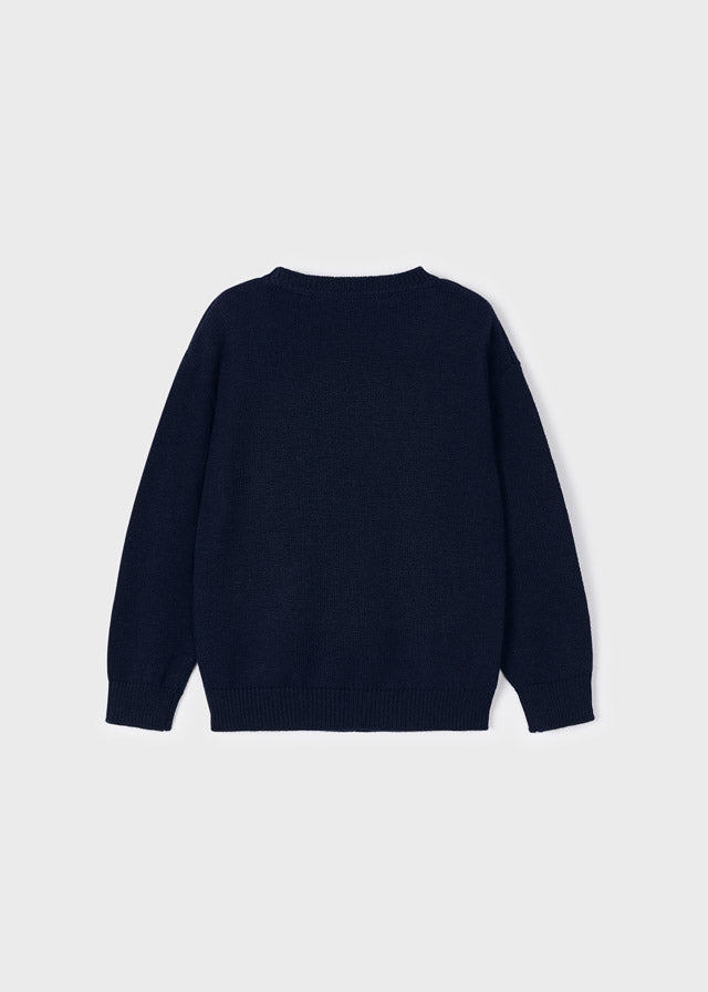 Maglione ricamato bambino