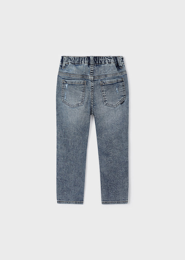 Jeans jogger cotone ecologico bambino