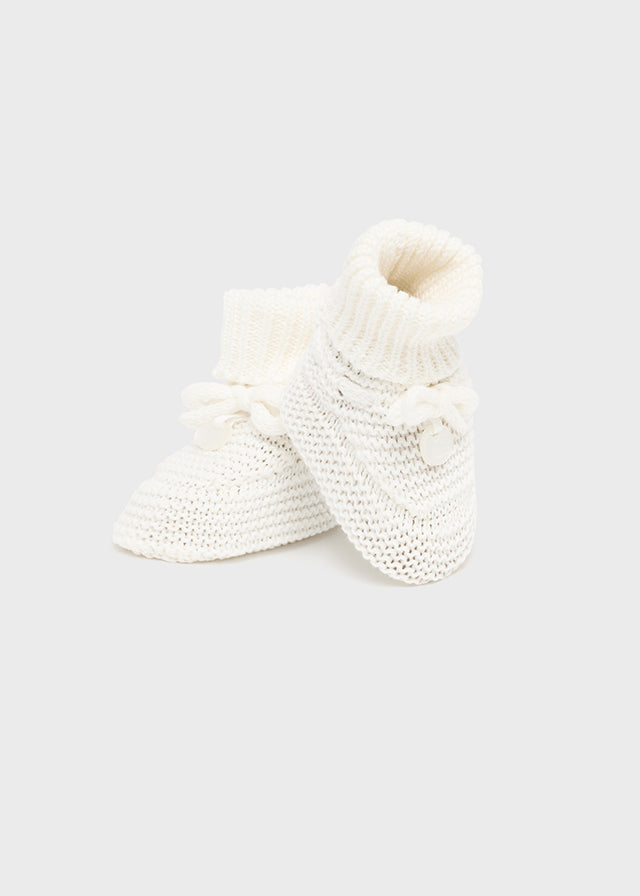Scarpine tricot neonato