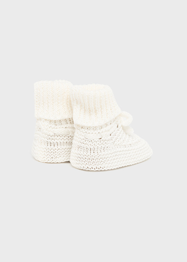Scarpine tricot neonato