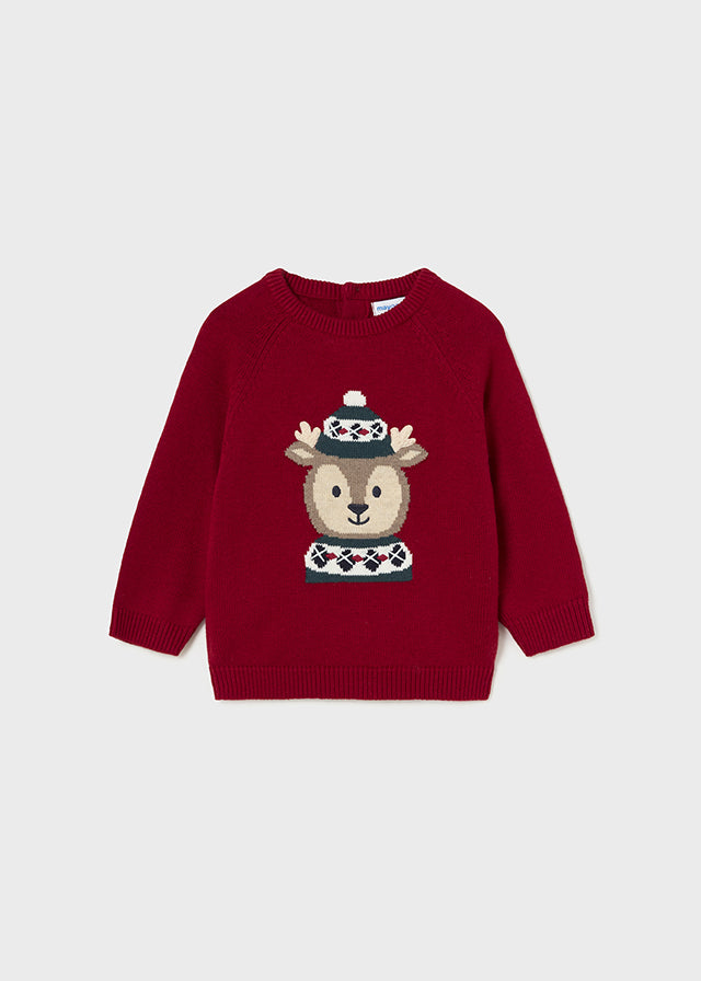 Maglione intarsio baby maschio