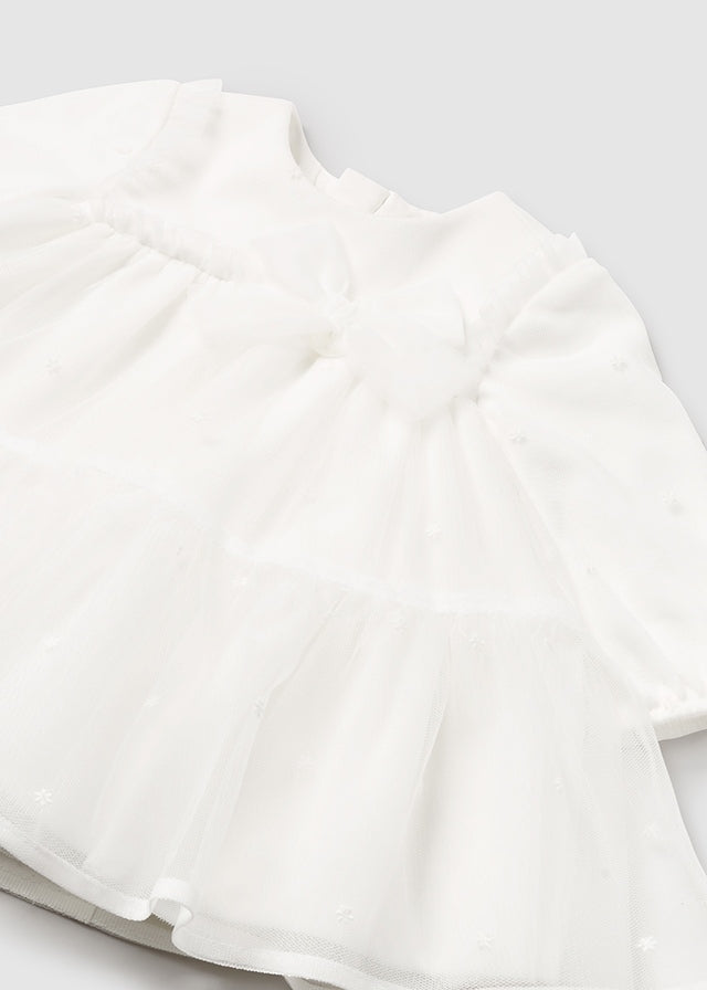 Vestito tulle neonata