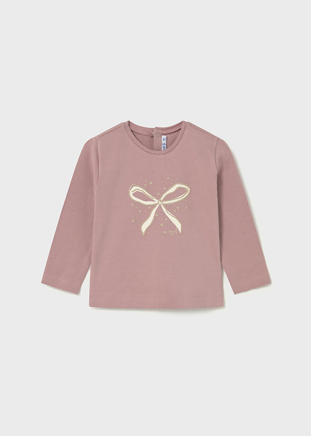 Maglietta cuori baby femmina Mayoral