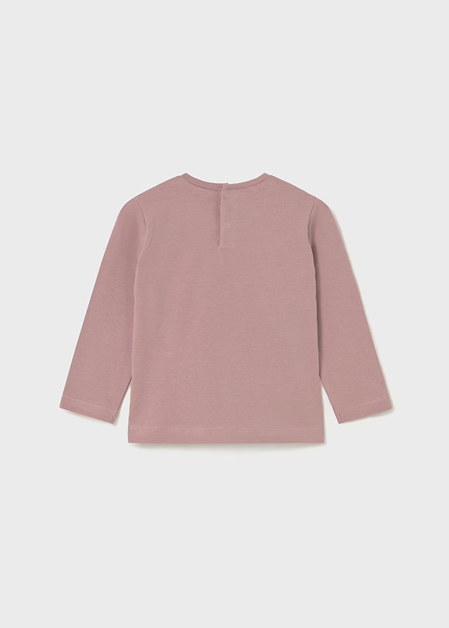 Maglietta cuori baby femmina Mayoral