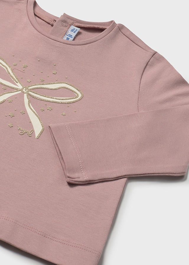 Maglietta cuori baby femmina Mayoral