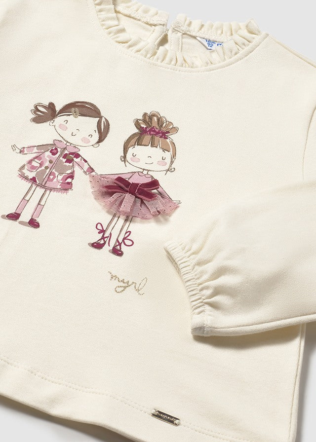 Maglietta baby femmina Mayoral