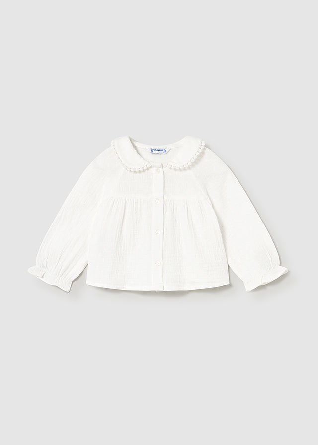 Blusa chiffon baby femmina Mayoral