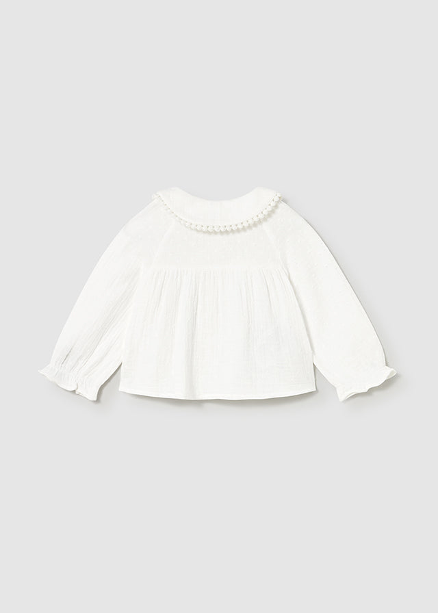 Blusa chiffon baby femmina Mayoral