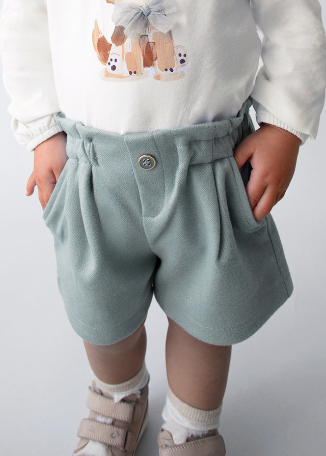 Pantaloncino baby femmina Mayoral