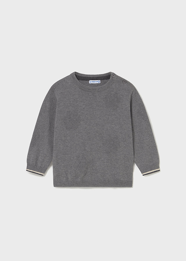 Maglione intarsi rilievo baby maschio Mayoral