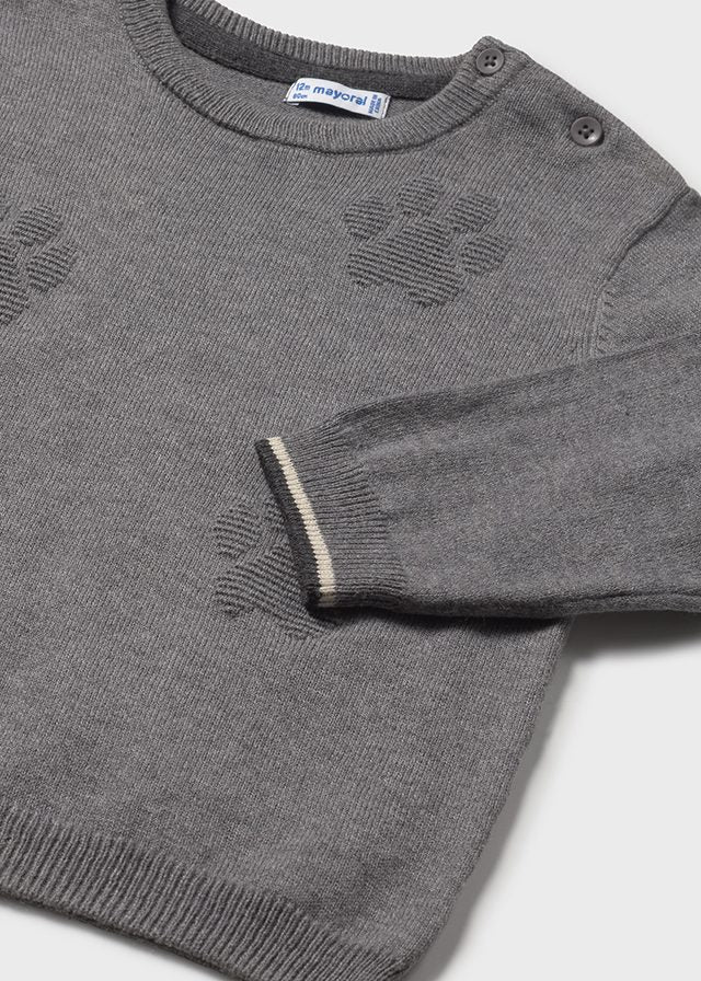 Maglione intarsi rilievo baby maschio Mayoral