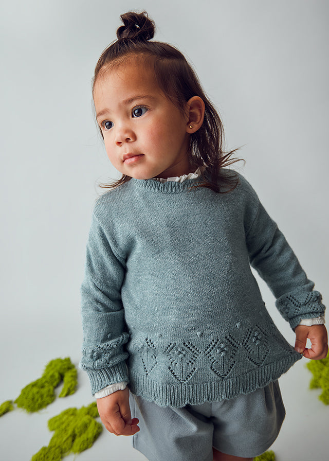 Maglione trafori baby femmina Mayoral