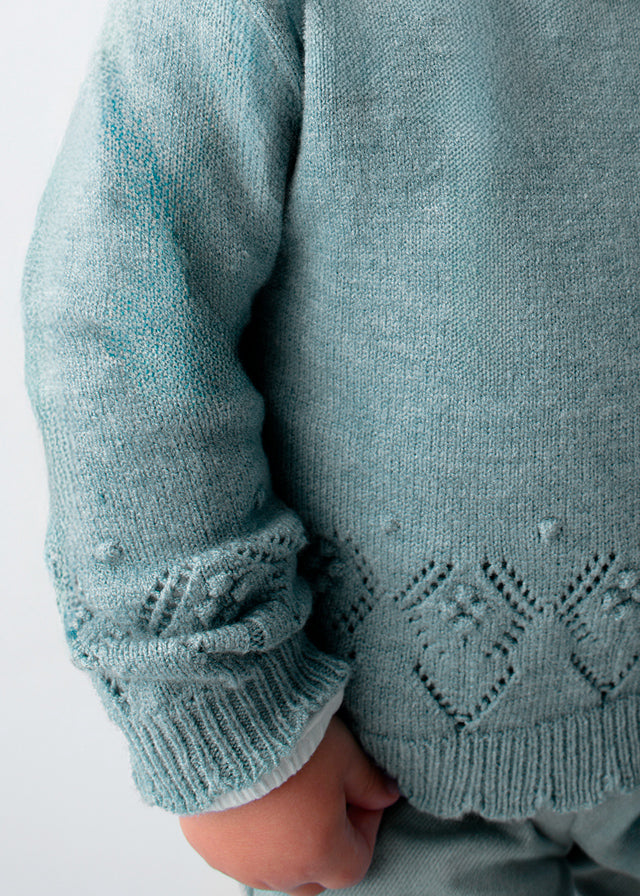 Maglione trafori baby femmina Mayoral