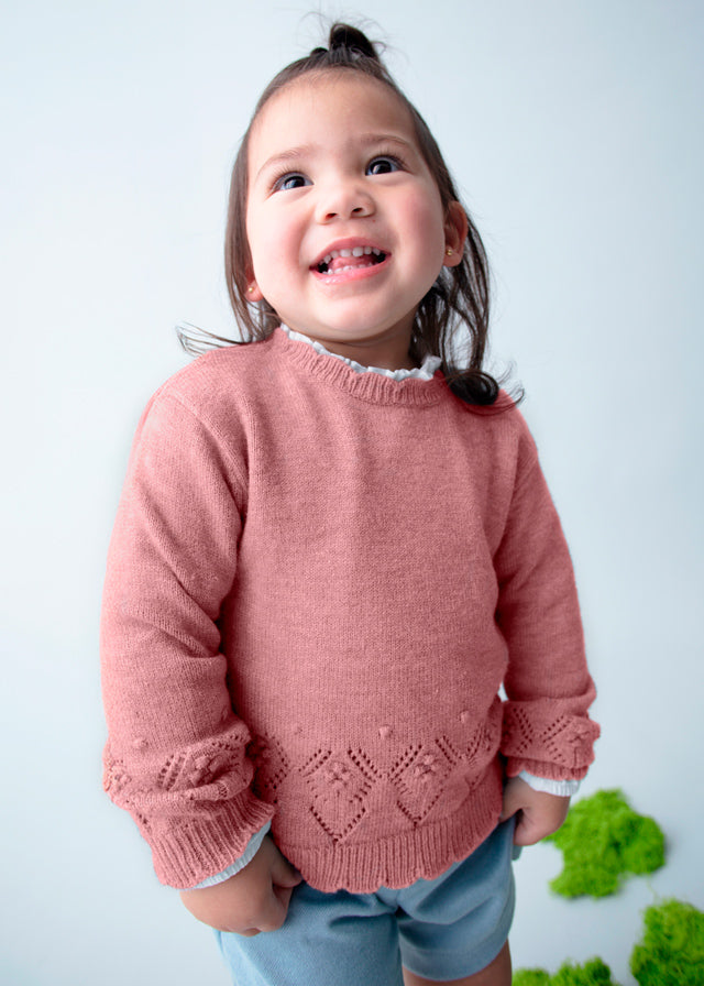 Maglione trafori baby femmina Mayoral