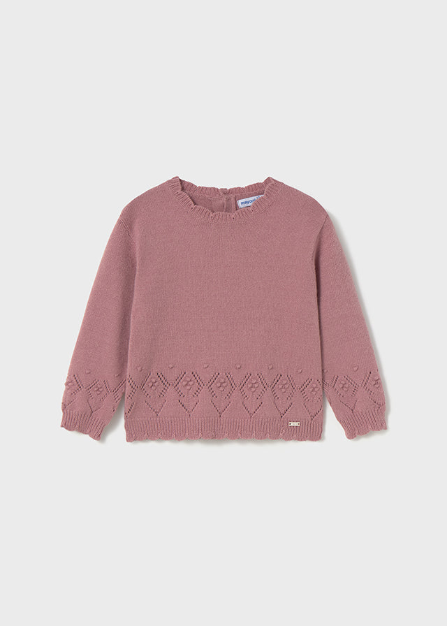 Maglione trafori baby femmina Mayoral