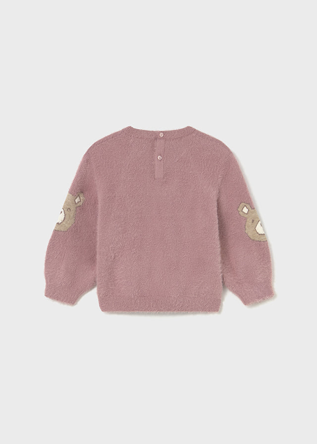 Maglione con orso baby femmina Mayoral