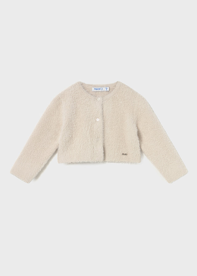 Cardigan pelliccitto baby femmina Mayoral