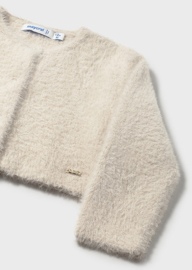 Cardigan pelliccitto baby femmina Mayoral