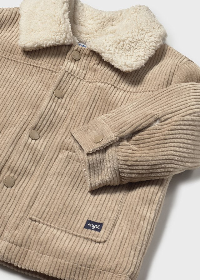 Cappotto velluto unisex baby maschio Mayoral