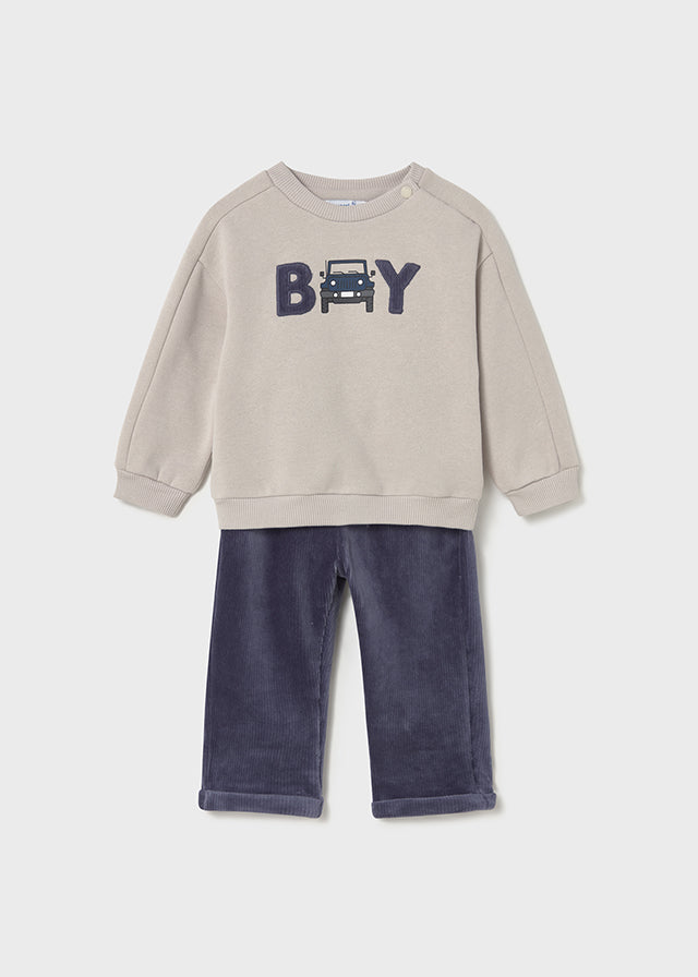 Completo 2 pezzi baby maschio Mayoral