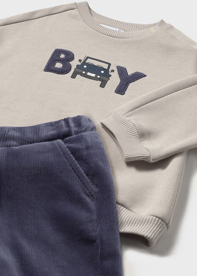 Completo 2 pezzi baby maschio Mayoral
