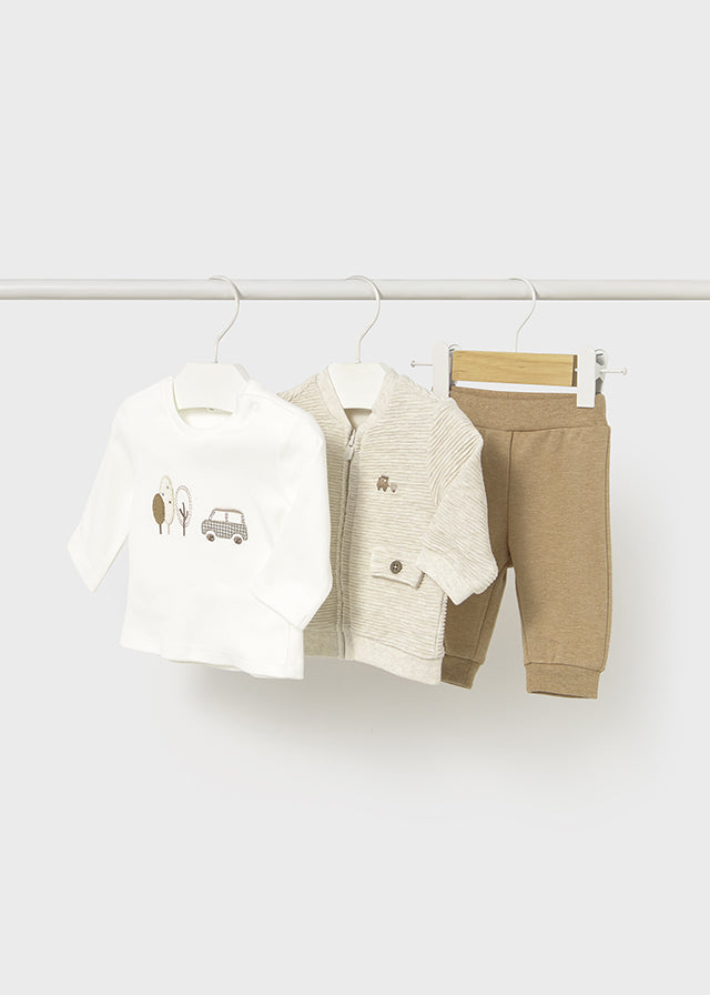 Completo 3 pezzi con cardigan Mayoral
