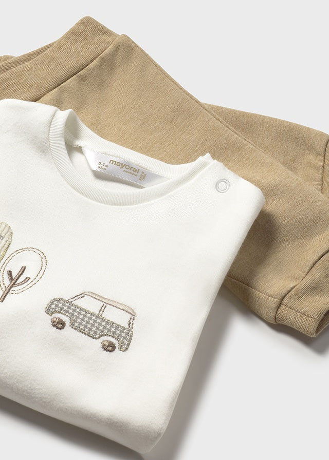 Completo 3 pezzi con cardigan Mayoral