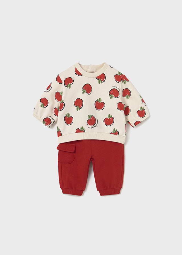 Completo 2 pezzi casual neonata Mayoral