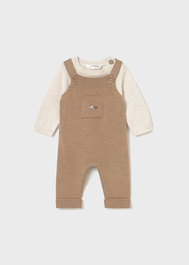 Completo salopette 2 pezzi neonato