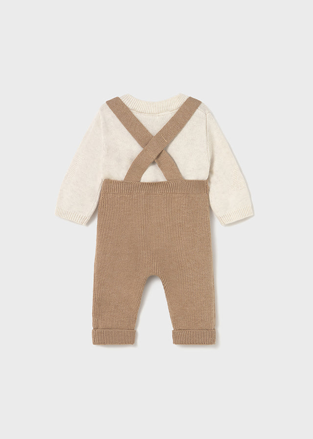 Completo salopette 2 pezzi neonato