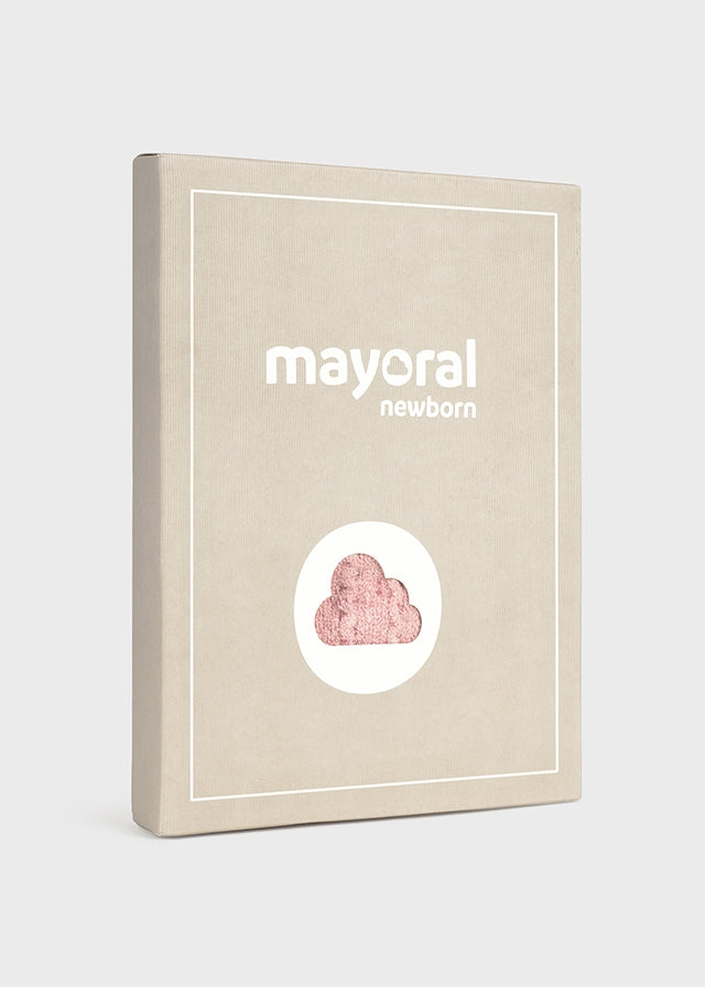 Completo con gilet neonata Mayoral