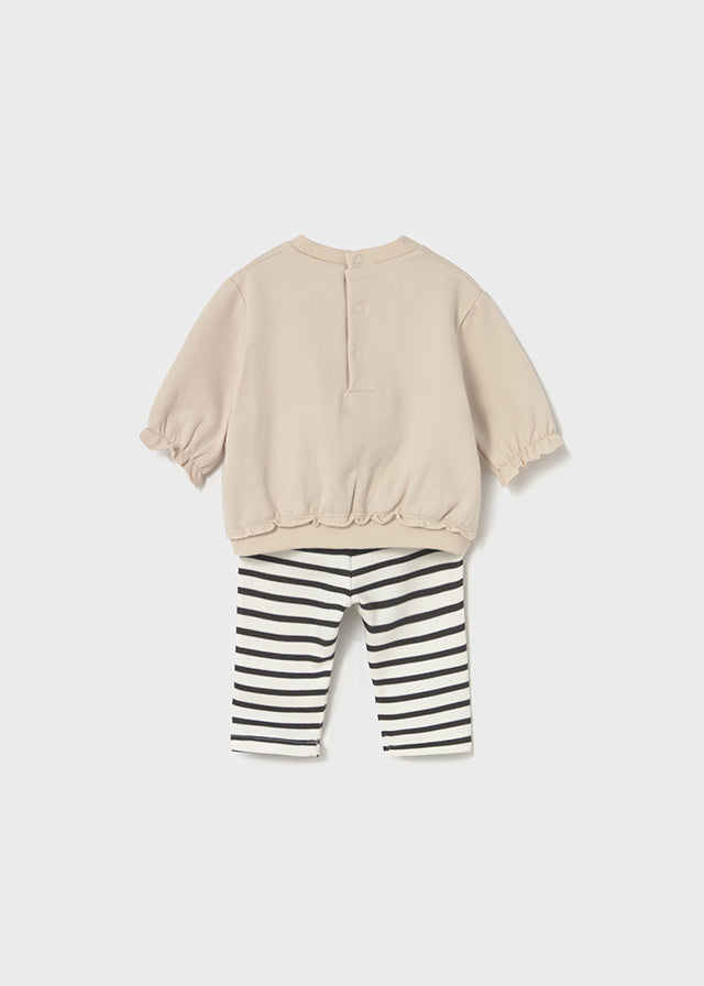 Completo 2 pezzi con leggings neonata Mayoral