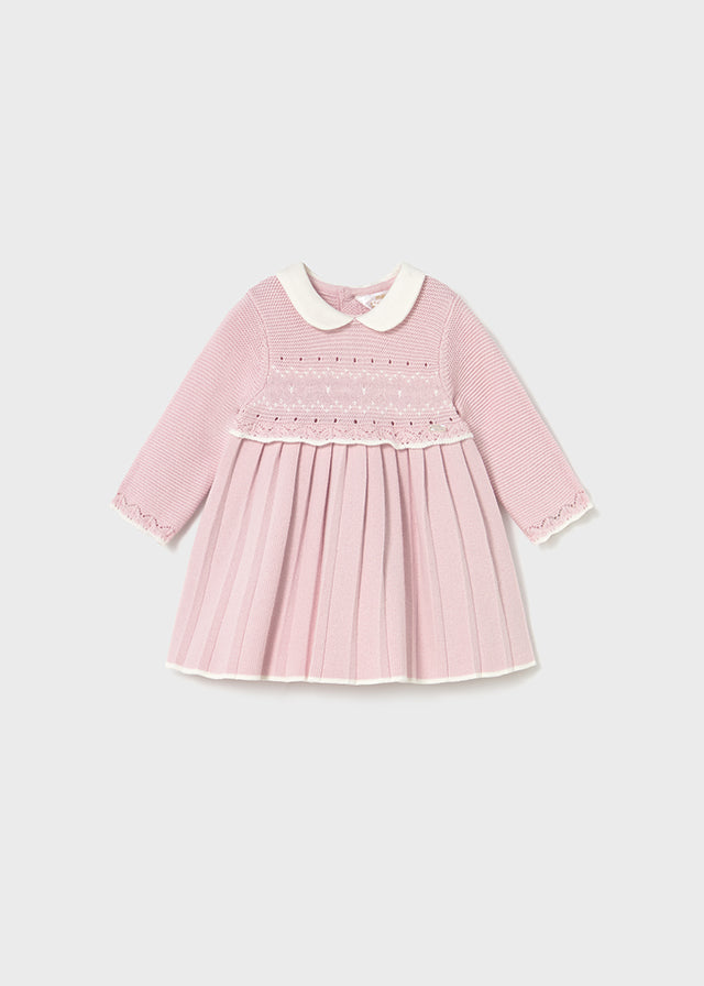 Vestito in maglia neonata Mayoral