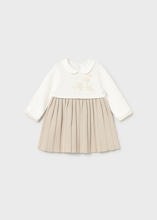 Vestito in maglia neonata Mayoral