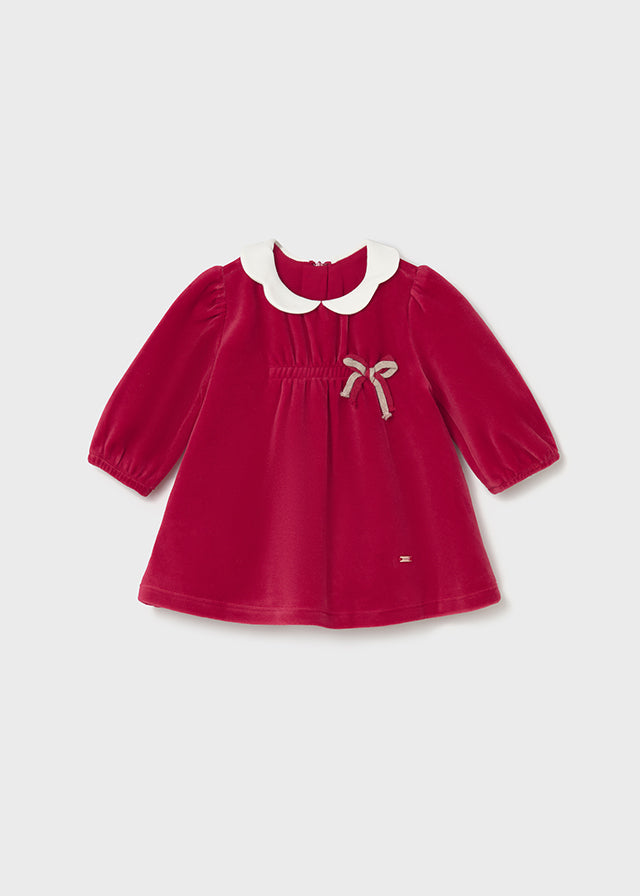 Vestito ciniglia neonata Mayoral