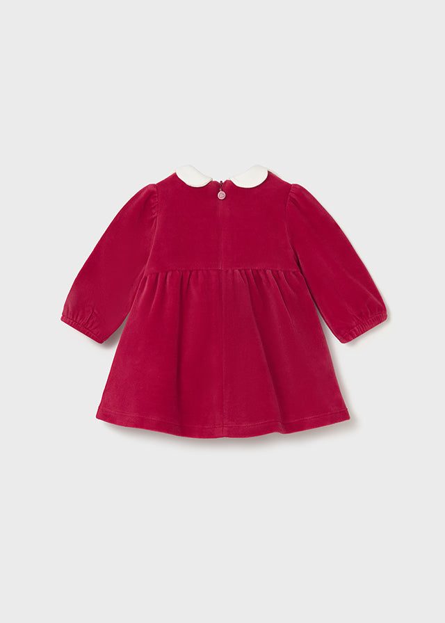Vestito ciniglia neonata Mayoral