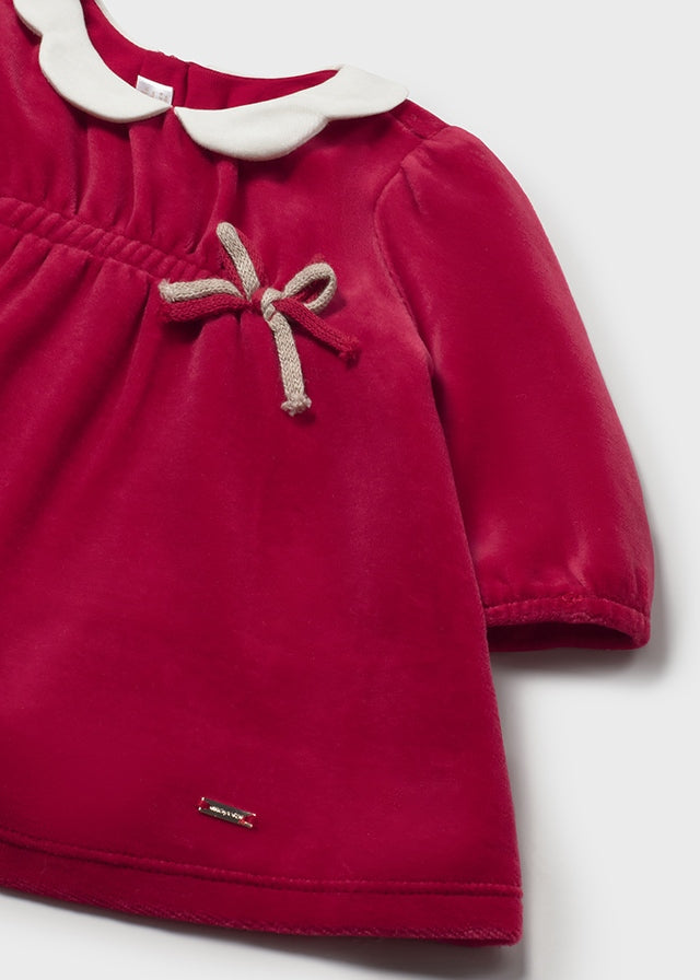 Vestito ciniglia neonata Mayoral