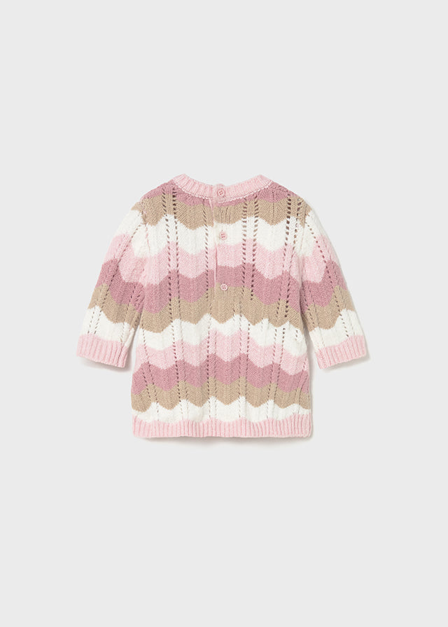 Vestito in maglia neonata Mayoral