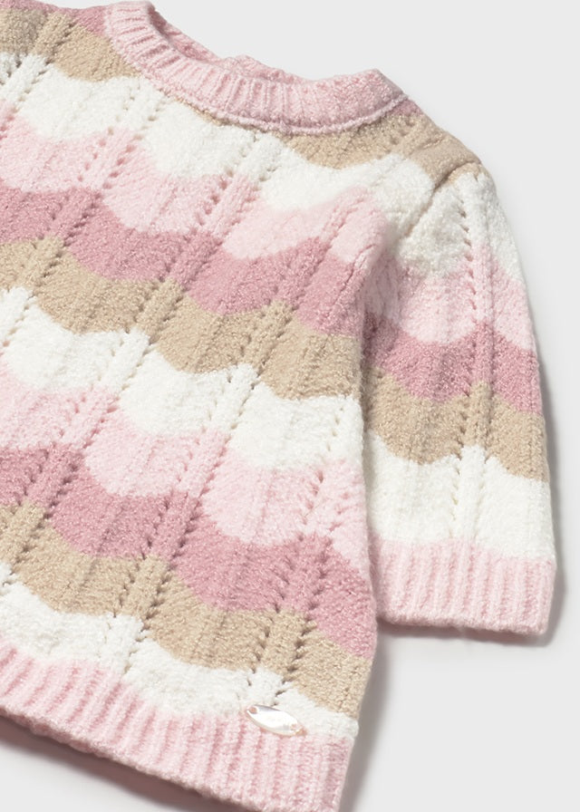 Vestito in maglia neonata Mayoral