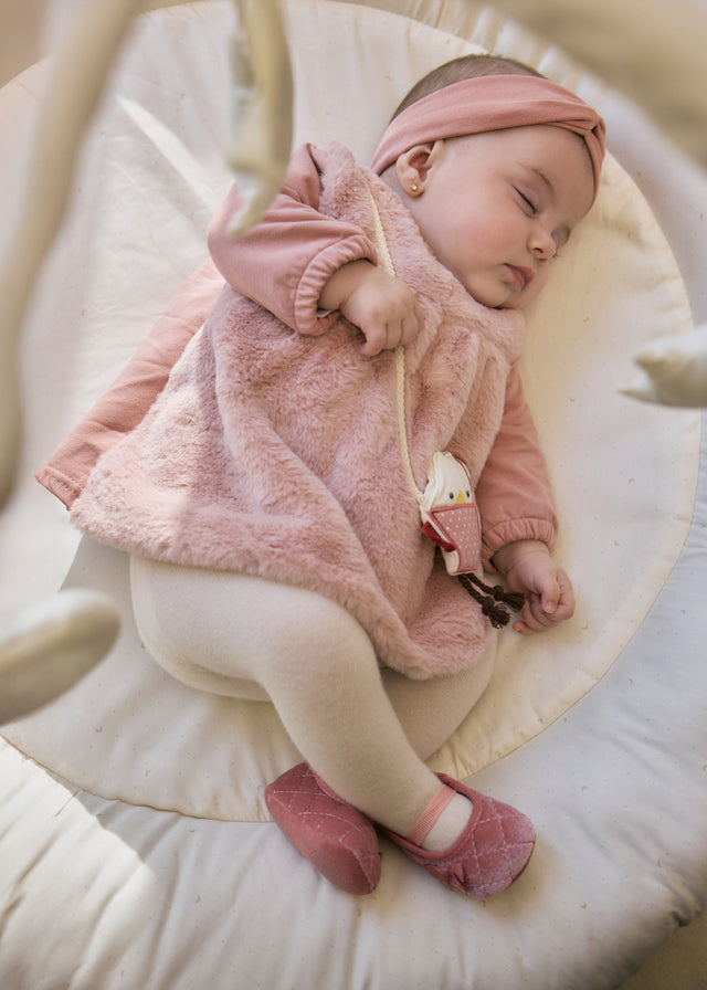 Vestito con borsetta neonata Mayoral