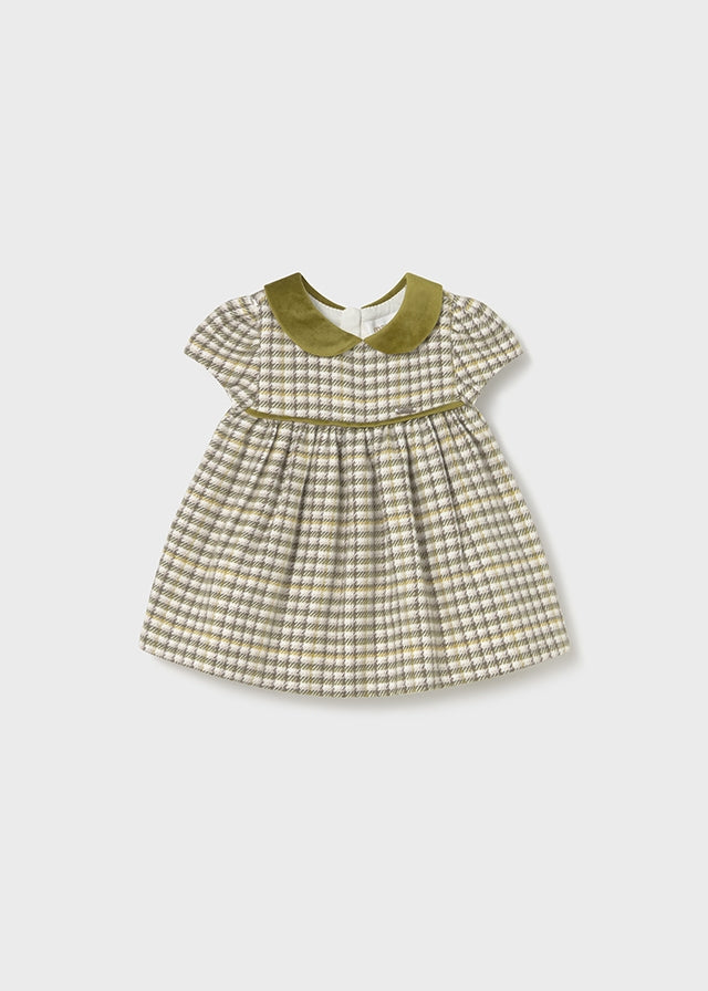 Vestito quadri neonata Mayoral