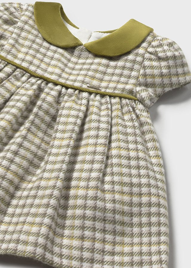 Vestito quadri neonata Mayoral