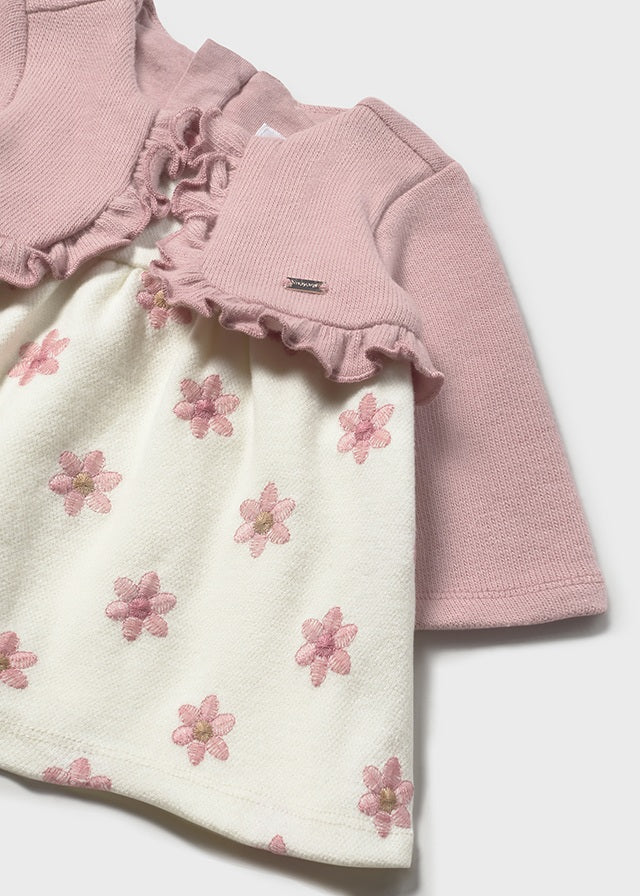 Abito con cardigan neonata Mayoral