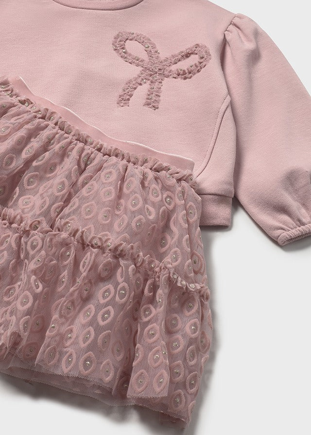 Completo gonna tulle e maglione baby femmina Mayoral