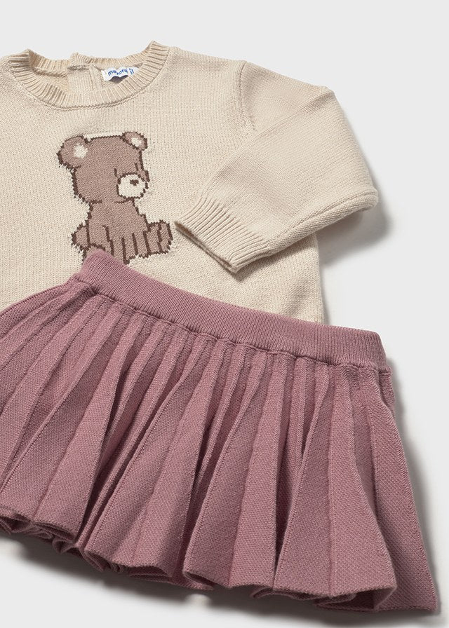 Completo 2 pezzi gonna baby femmina Mayoral