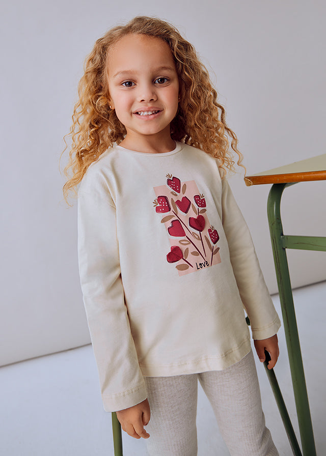 Maglietta grafica bambina Mayoral