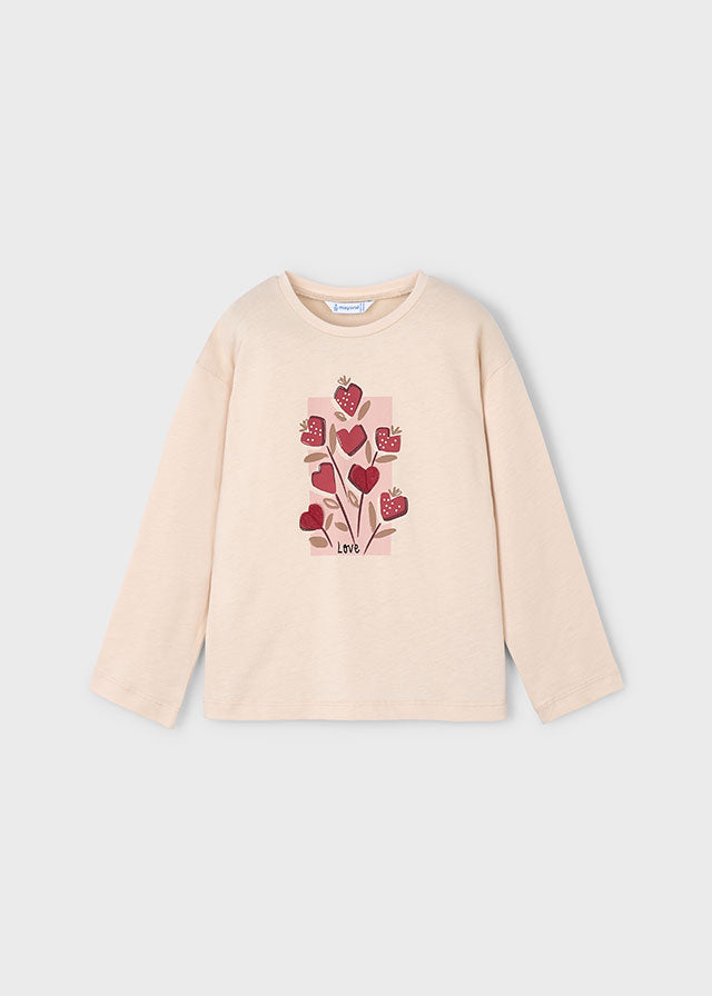Maglietta grafica bambina Mayoral
